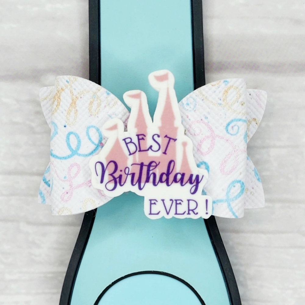 Best Birthday Ever Magic Band Bow